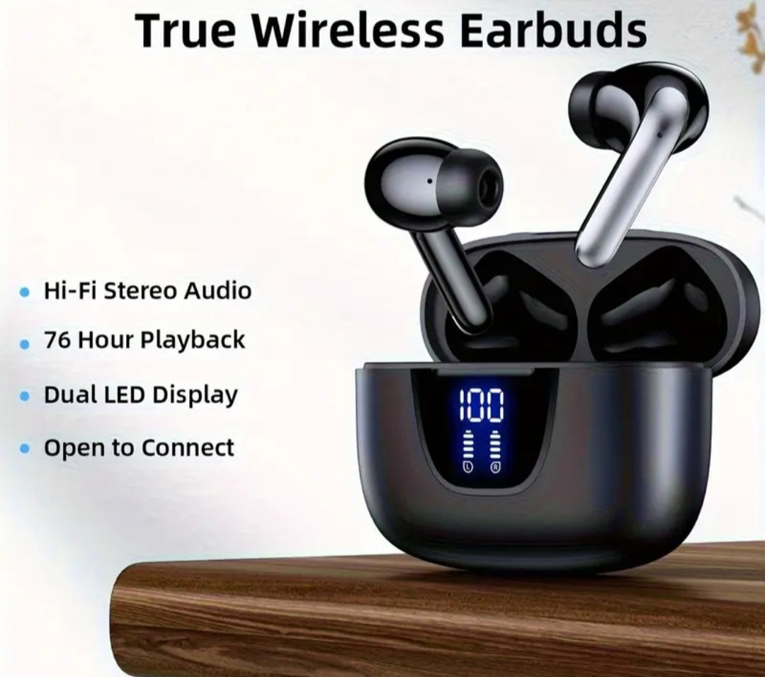 Wireless LED display Headphones